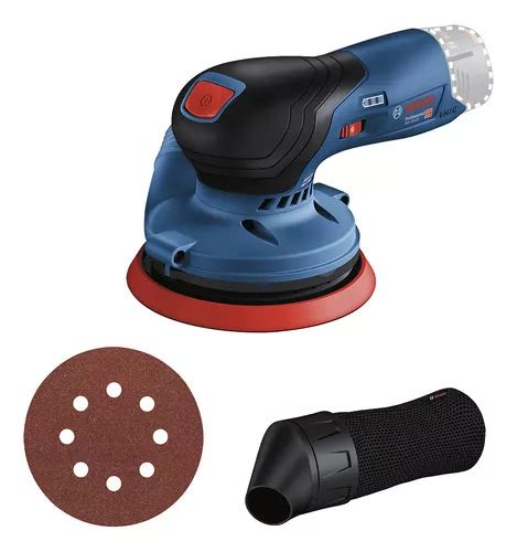 Lijadora Roto Orbital Inal Mbrica Bosch Gex V Color Azul Oscuro