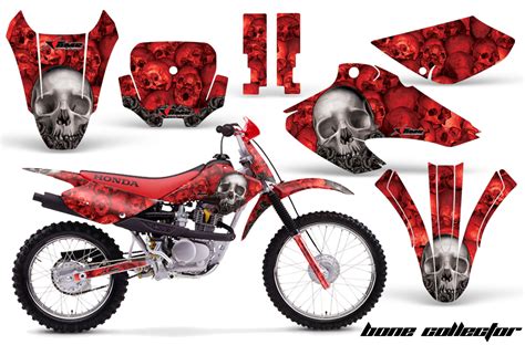 Honda dirt bike decals stickers