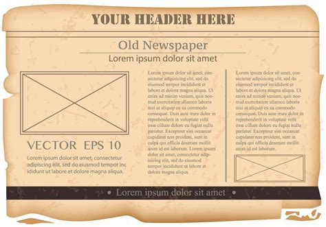 Vintage Old Newspaper Background 123000 Vector Art at Vecteezy