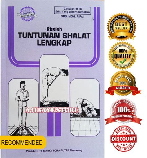 Jual Buku Risalah Tuntunan Shalat Sholat Lengkap Ukuran Kecil Saku Moh