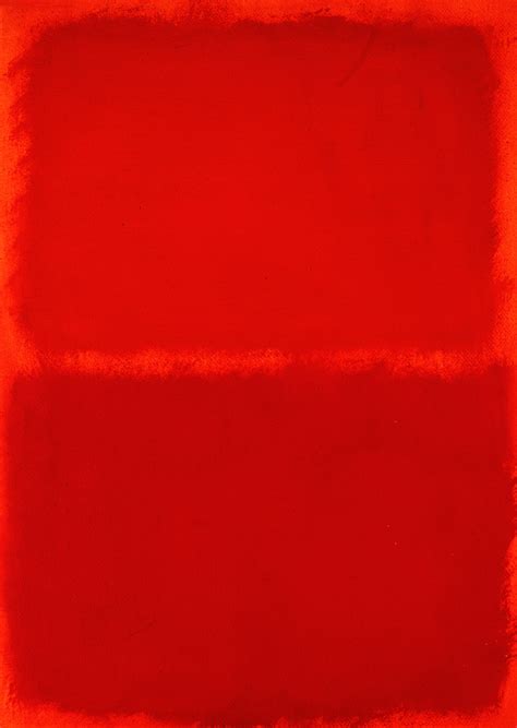 El Color Rojo Como Visión En Mark Rothko