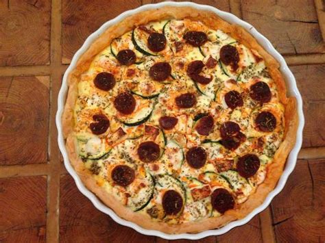 Recettes De Quiche Aux Courgettes De Les Papilles De Karen