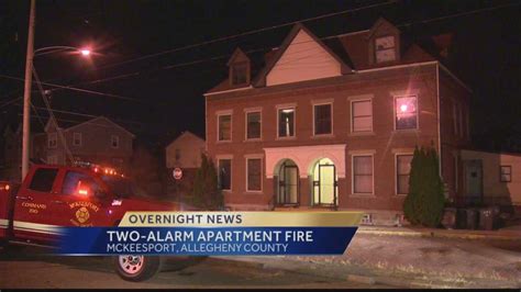 Mckeesport Fire Leaves Residents Of Two Apartments Homeless