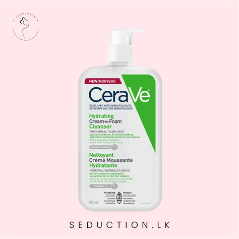 Cerave Hydrating Cream To Foam Cleanser 562ml Lkr 900000