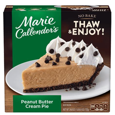 Peanut Butter Cream Pie Marie Callender S