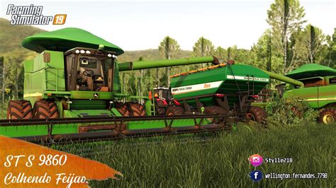 Sts Colhendo Feij O Em Mg Faz Pedra Negra Farming Simulator