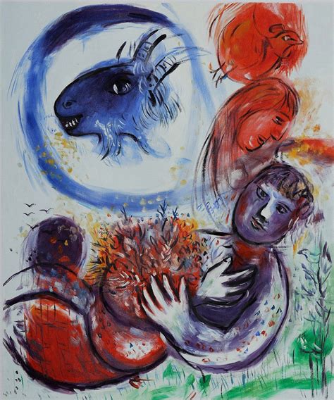 "The Blue Goat" by Marc Chagall | Peintre, Marc chagall, Art