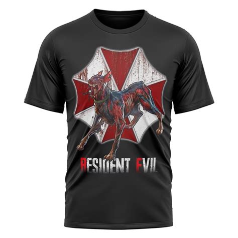 Remera Resident Evil Negra Comprar En Gamerzone