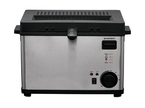 Silvercrest Stainless Steel Deep Fat Fryer1 Lidl Great Britain