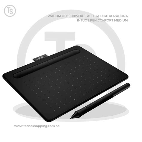 WACOM CTL6100WLK0 INTUOS MEDIUM Tecno Shopping Colombia