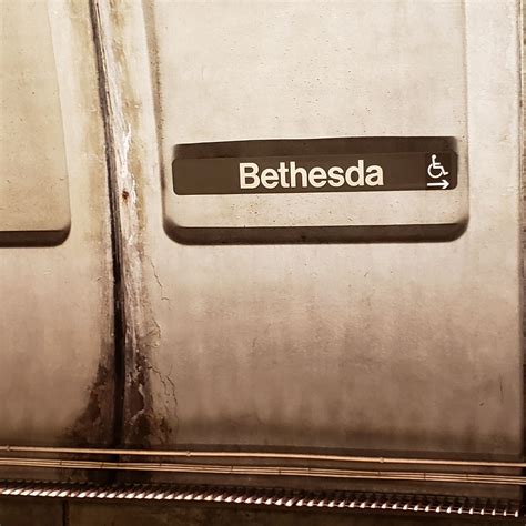 Bethesda Metro Station, MD | Metro station, Bethesda, Metro