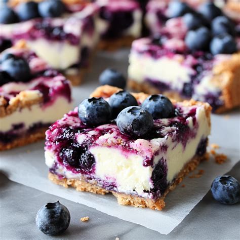 Easy Blueberry Cream Cheese Bars Best Recipes on 2024-2025