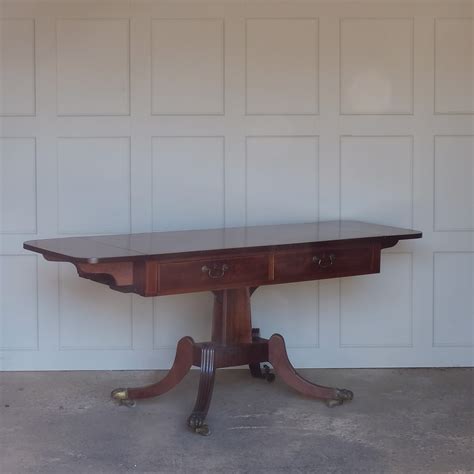 Georgian Mahogany Sofa Table Decorative Collective