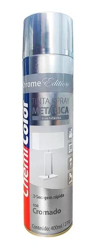 Chemicolor Tinta Metálico Cromado Spray 400ml MercadoLivre