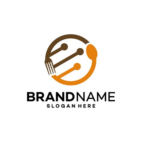 food logo design template illustration 43542118 Vector Art at Vecteezy