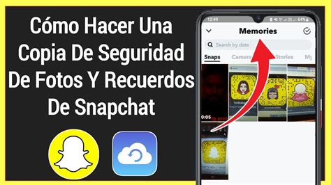 Cómo guardar fotos de Snapchat en tu galería 2022 Copia de