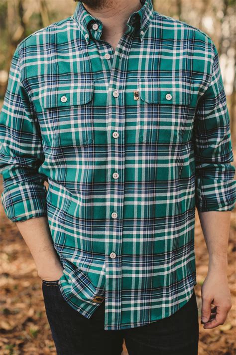 Glenfield Flannel Shirt Tacoma Plaid Flannel Shirt Shirts Mens