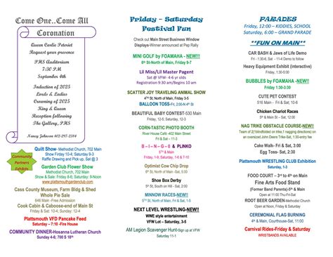 Plattsmouth Harvest Festival