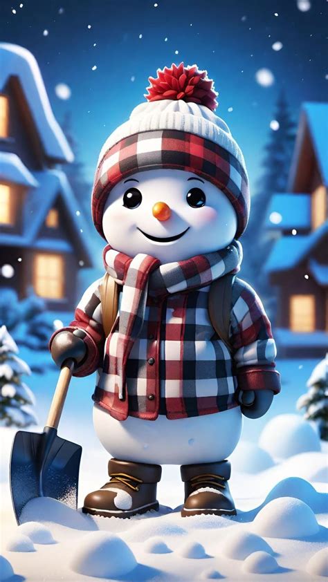 Pin By Donna Mckaig On Snowmen In Iphone Wallpaper Winter