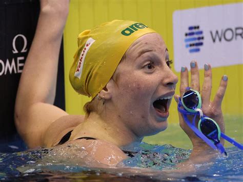 Swimming World Championships Mollie Ocallaghan Ariarne Titmus World