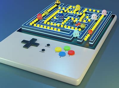 Pacman Creation On Blender designs, themes, templates and downloadable ...