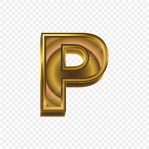 Alphabet D Letters Vector Hd Png Images Golden D Letter P Luxury