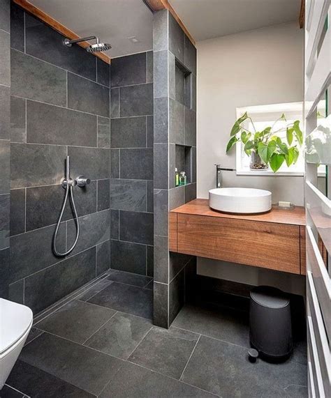 Salle De Bain Gris Et Bois Id Es Et Astuces Pour Une D Co Pur E