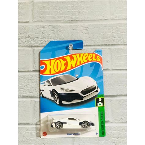 PUTIH Hot Wheels Regular Rimac Nevera White Shopee Philippines