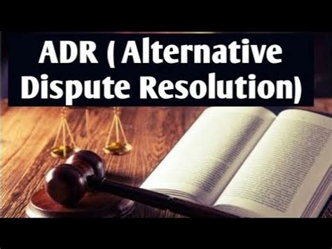 ADR In Pakistan Alternative Dispute Resolution Introduction To