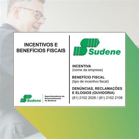 Manual De Placas De Incentivos Fiscais Da Sudene Superintend Ncia Do