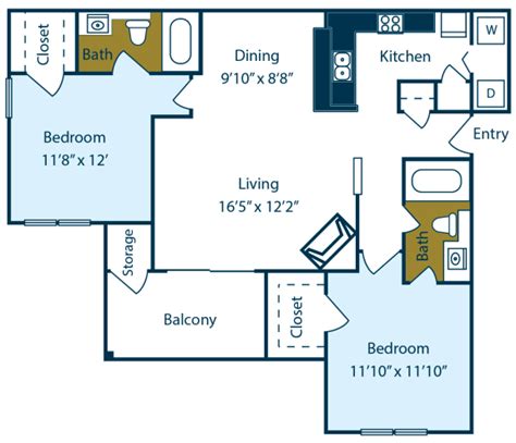 1, 2 & 3 Bedroom Apartments in Fort Worth, TX | Carmel Creekside