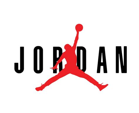 Jordan Brand Logo Symbol Design Clothes Sportwear Vector Illustration ...