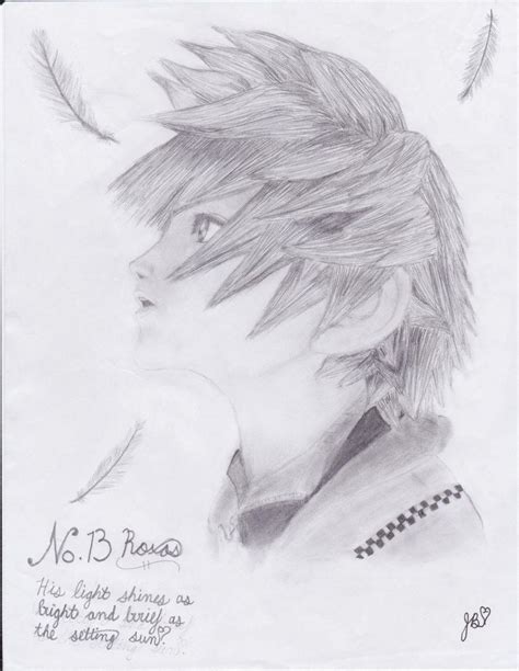 Roxas - Drawings - KH13 · for Kingdom Hearts