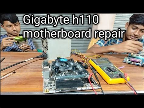 No Power Motherboard Repair Gigabyte H110 Motherboard Repair