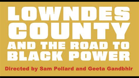 Lowndes County And The Road To Black Power Clip Youtube