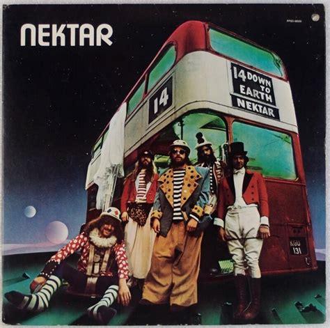 NEKTAR DOWN TO EARTH Album Cover Art Rock Album Covers