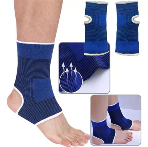 Tobillera Deportiva Elastica Compresion Anti Esguince Salud