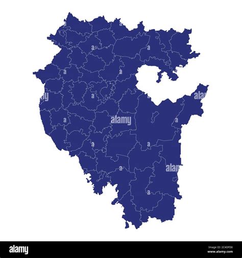 High Quality map of Bashkortostan is a region of Russia with borders of ...