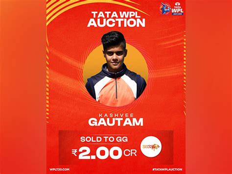 WPL 2024 Auction Uncapped All Rounder Kashvee Gautam Roped In By