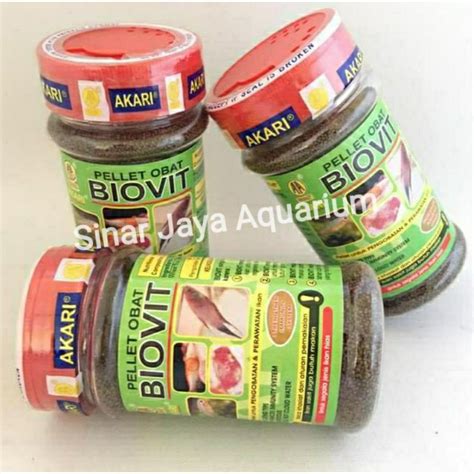 Jual Akari PELET OBAT BIOVIT BIO VIT 100 GRAM 100 Gr 100 G 100gram