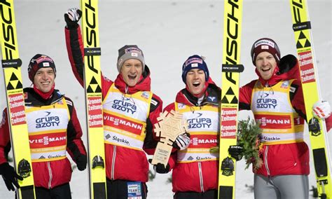 ÖSV Skispringer starten mit Sieg im Teambewerb in Saison