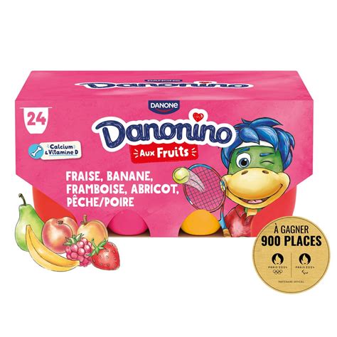 Danonino Petits Suisses Aux Fruits X G Pas Cher Auchan Fr