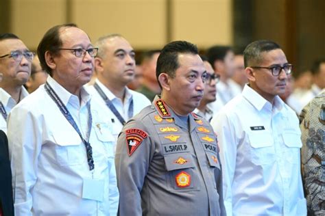 Foto Presiden Jokowi Resmikan Pembukaan Rakernas Xviii Hipmi