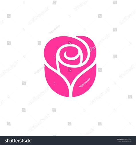 Rose Logo Design Modern Template Stock Vector (Royalty Free) 1650530257 | Shutterstock