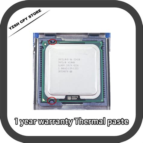 Intel Xeon E5450 Quad Core 3 0GHz 12MB SLANQ SLBBM Processor Works On