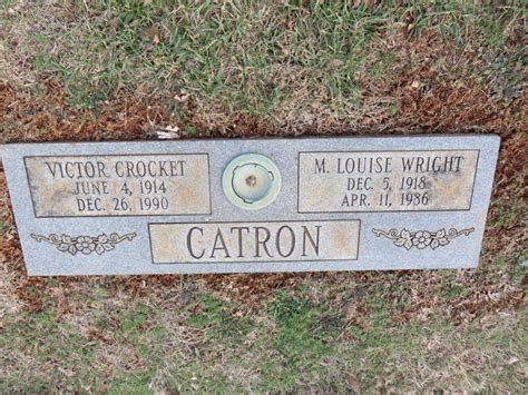 Victor Crocket Catron 1914 1990 Find A Grave Memorial