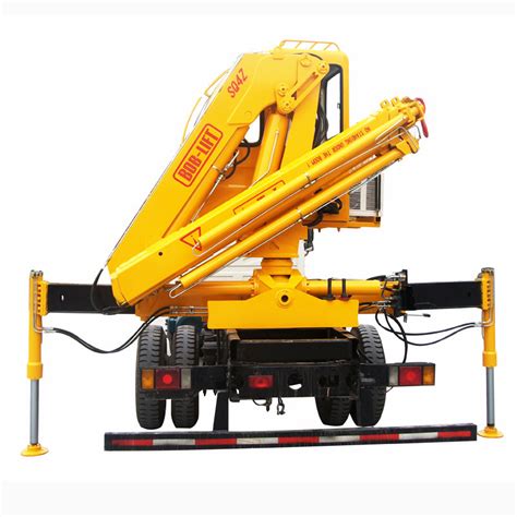 China Ton Knuckle Boom Truck Mounted Crane Bob Lift