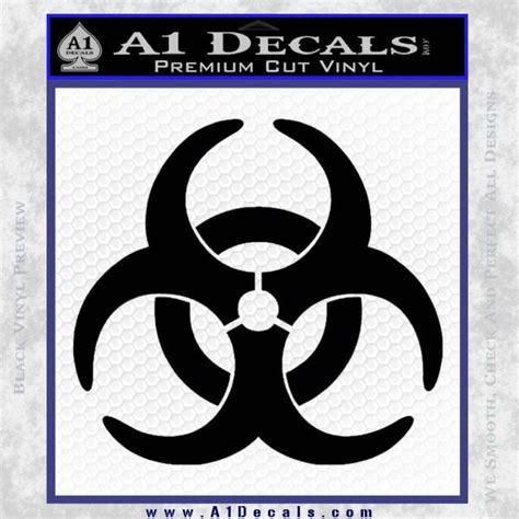 Biohazard Decal Sticker Standard D A Decals