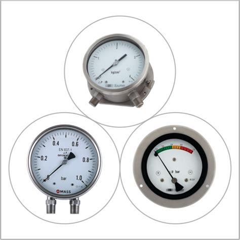 Bellow Piston Type Differential Pressure Gauge Machine Tools Centre