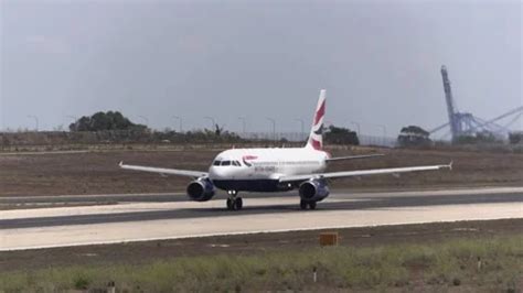 British Airways, Airbus A320 Takeoff at ... | Stock Video | Pond5